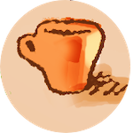 Illustration d'une tasse de café fumante.