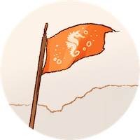 Illustration d'un drapeau planté en haut d'un sommet.